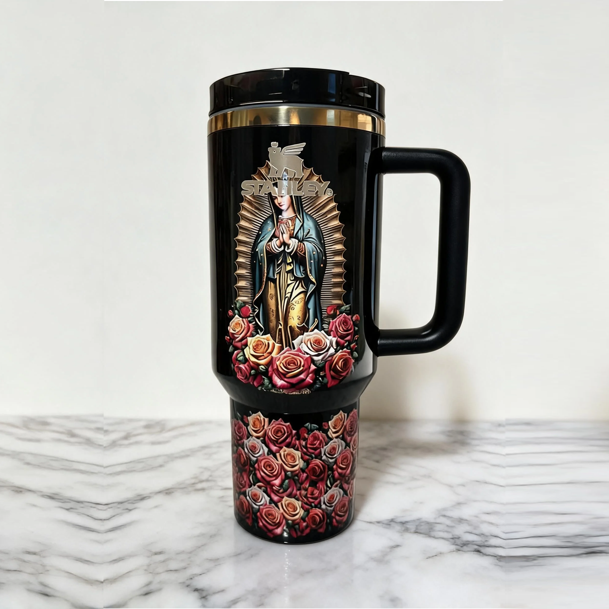 Stanley Rose Devotion 40oz Insulated Tumbler with Handle