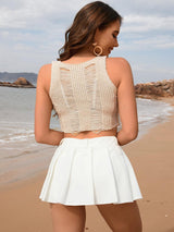 Sheer Knit Cover Up - View 8 | Clistos