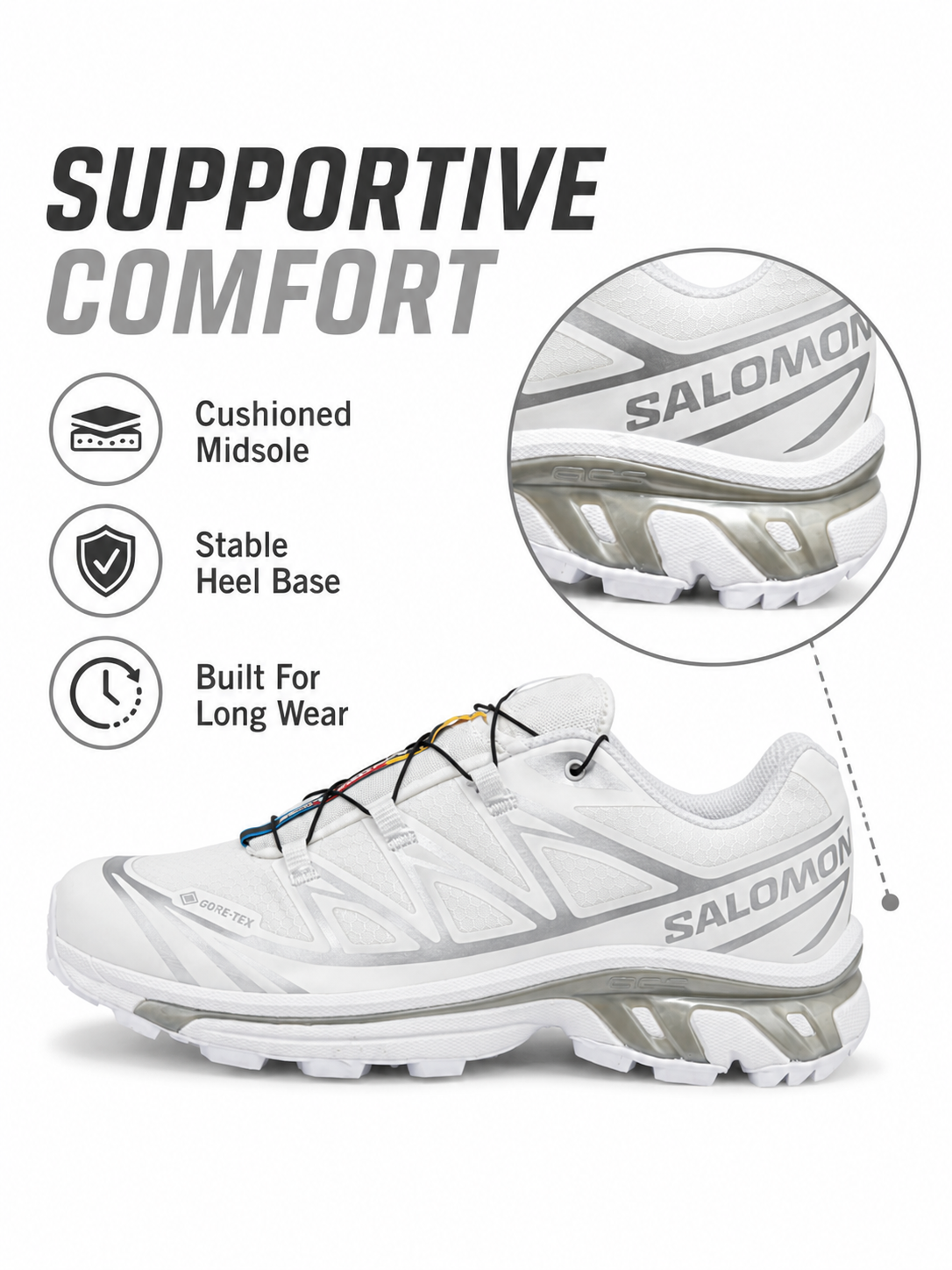 Salomon XT-6 Unisex Fashion Sneakers