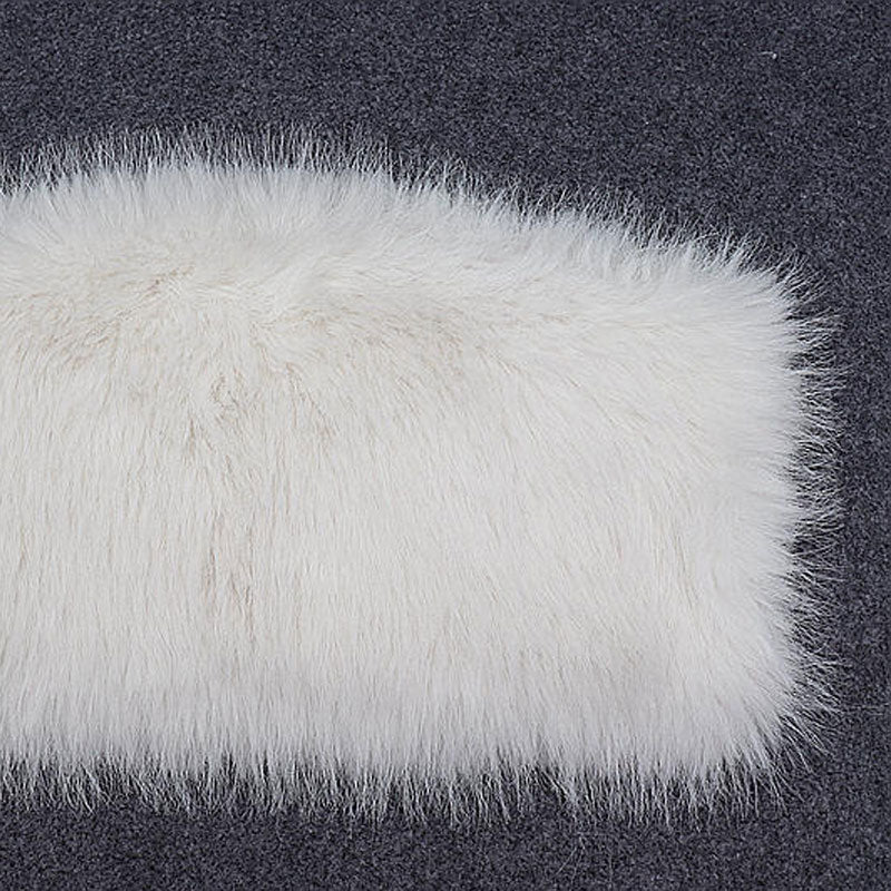 close up of white feather fabric