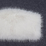 close up of white feather fabric