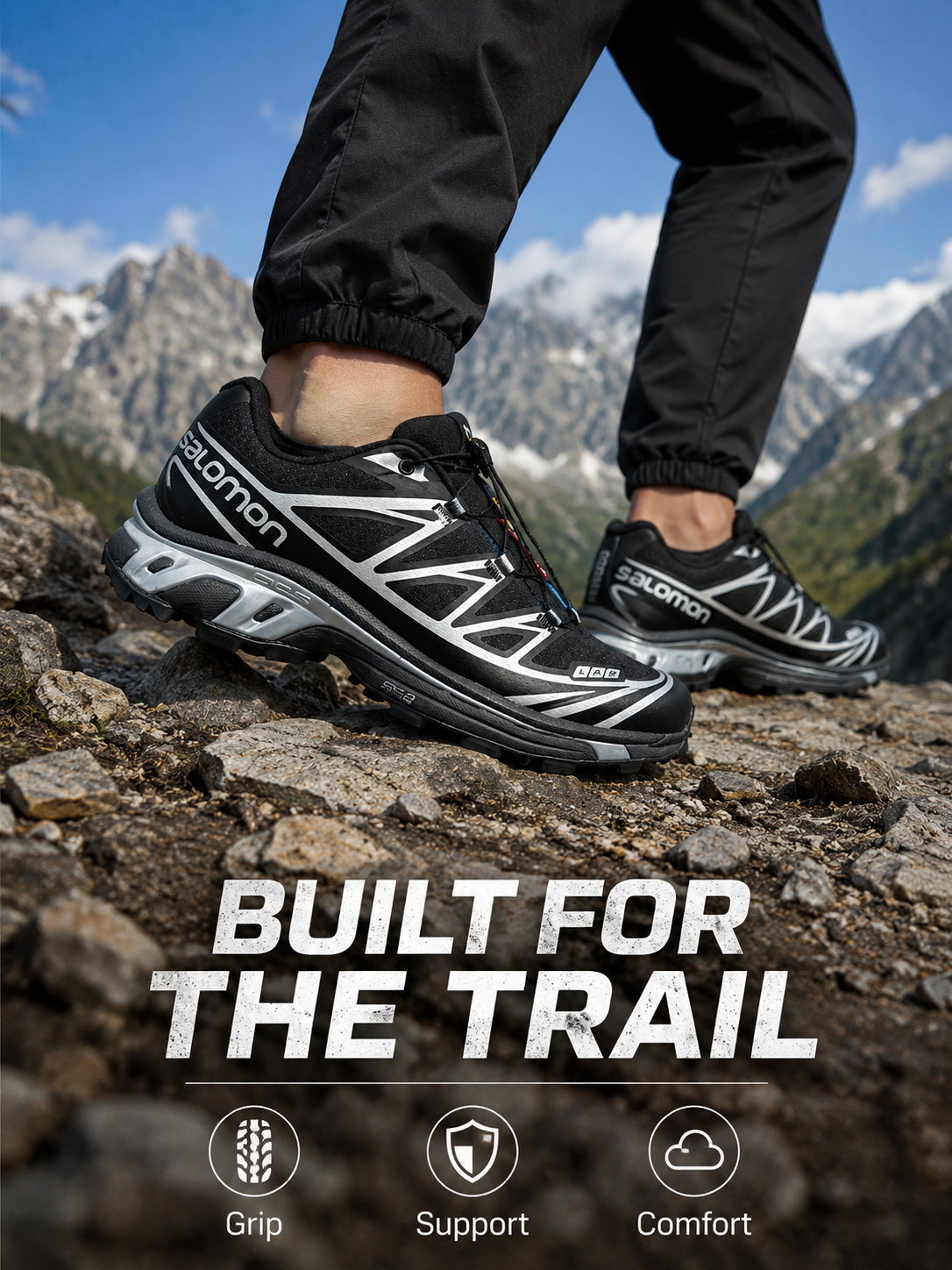 Salomon XT-6 Unisex Fashion Sneakers