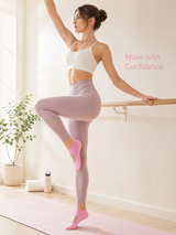BloomGrip Non Slip Pilates Socks for Women