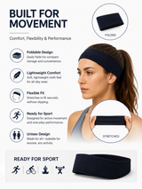 FlexCore Wide Sports Headband for Women