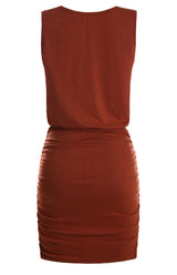 Clistos Sleeveless Tank Dress with Sheath Skirt - View 16 | Clistos