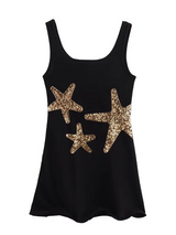 Clistos sequin star applique mini dress - View 10 | Clistos