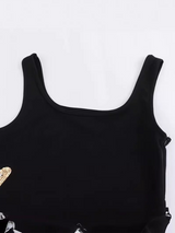 Clistos sequin star applique mini dress - View 8 | Clistos