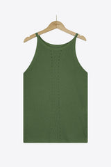 Open knit tank top - View 27 | Clistos
