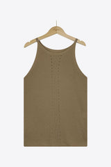 Open knit tank top - View 30 | Clistos