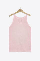 Open knit tank top - View 6 | Clistos