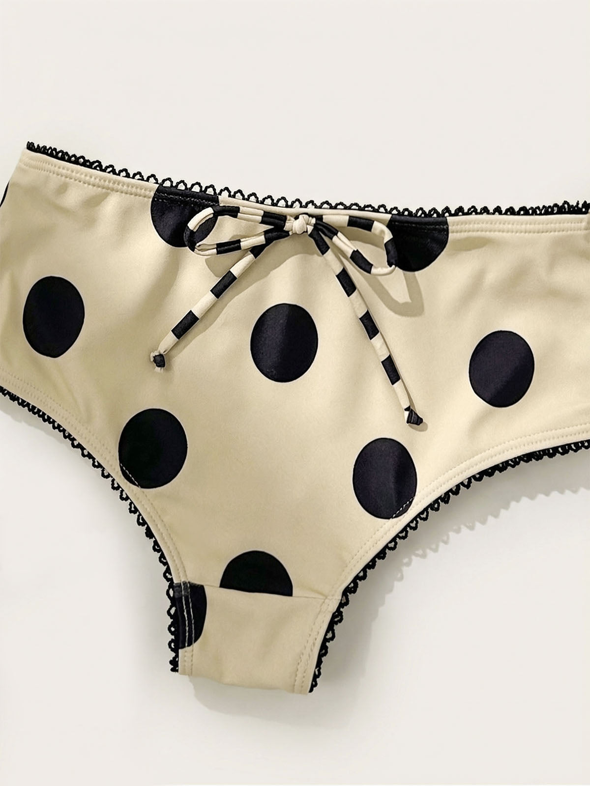 Polka Dot Halter Bikini Set - View 10 | Clistos