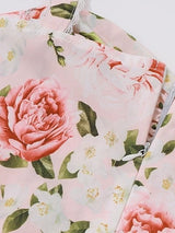 Floral Cami Maxi Dress with Tie Front Detail - View 7 | Clistos
