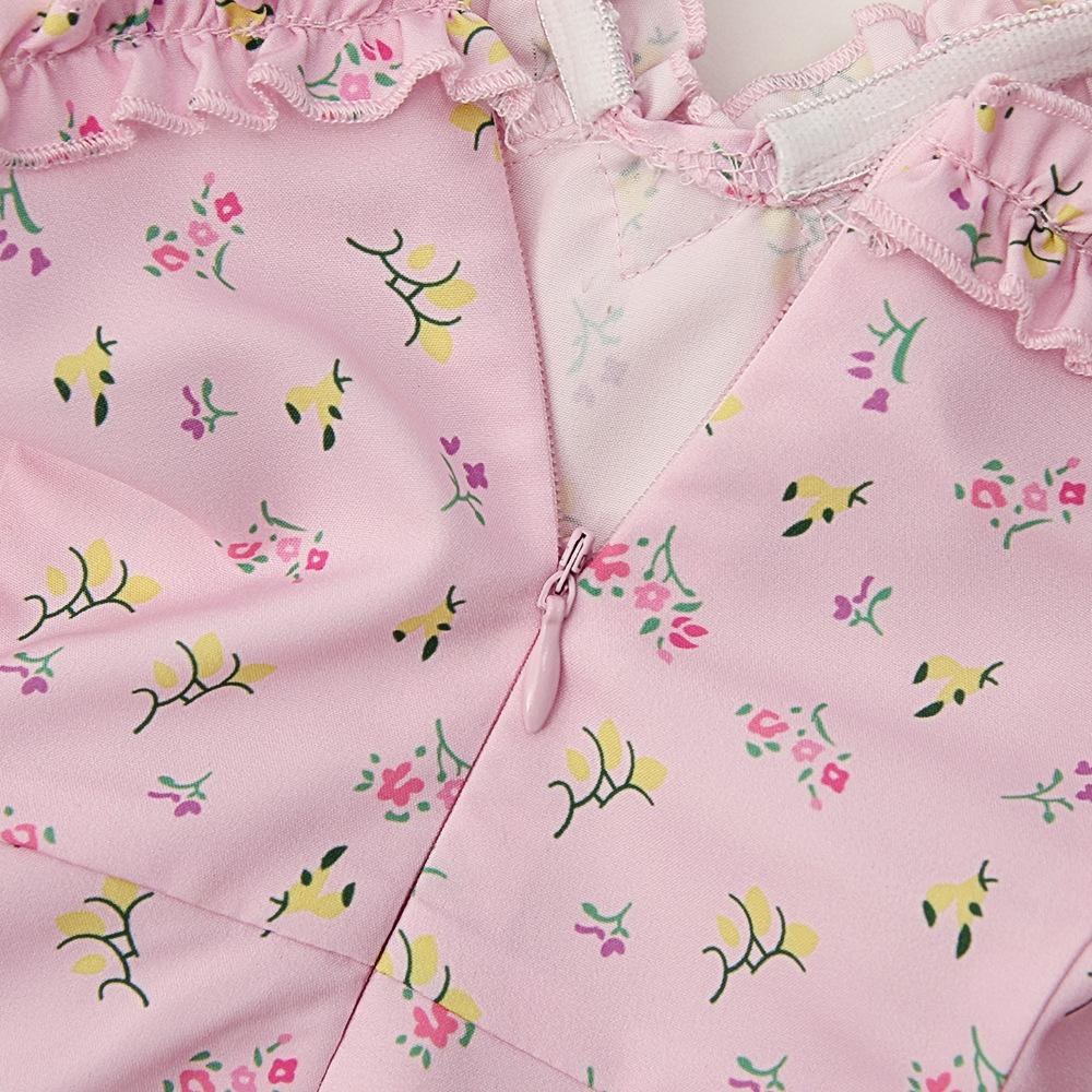 Off Shoulder Floral Midi Dress - View 11 | Clistos