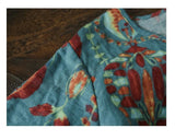 Clistos Retro Floral Midi Dress - View 8 | Clistos