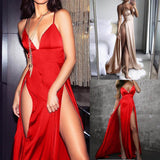 Clistos high split maxi evening dress - View 10 | Clistos