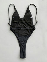 Clistos High Cut Micro Thong One Piece Swimsuit - View 7 | Clistos