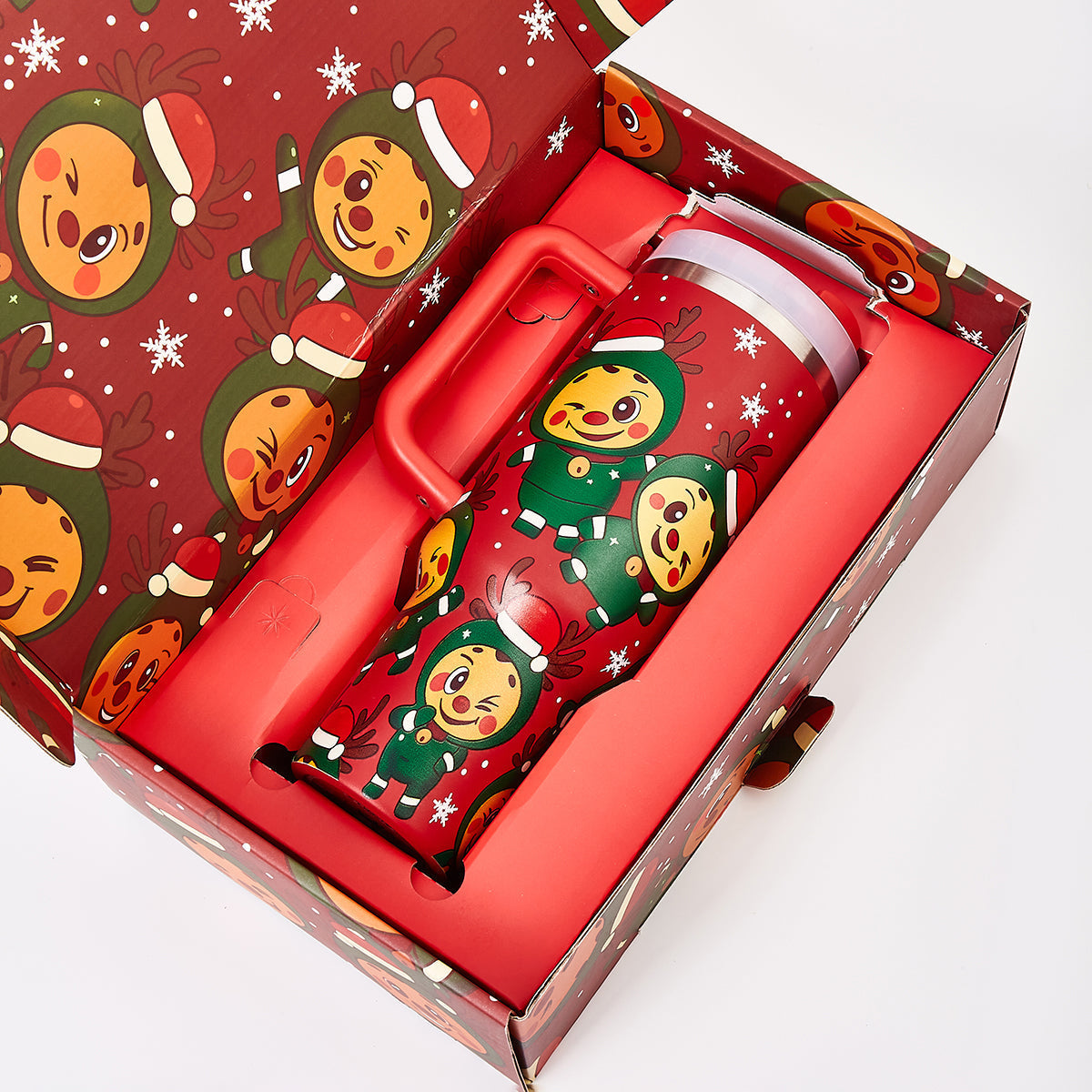 Stanley Christmas Reindeer Tumbler - View 8 | Clistos