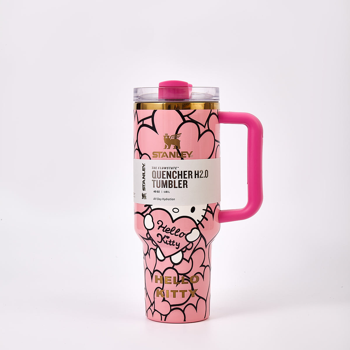 Stanley x Hello Kitty Sweet Hearts Glitter Tumbler - View 17 | Clistos