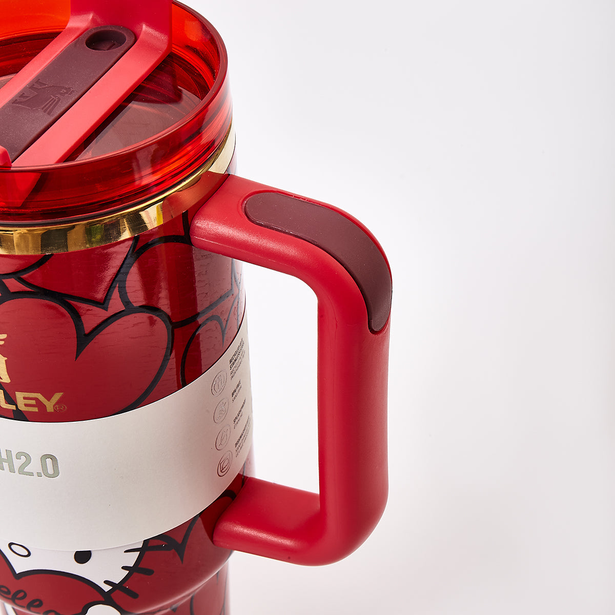 Stanley x Hello Kitty Sweet Hearts Glitter Tumbler - View 14 | Clistos