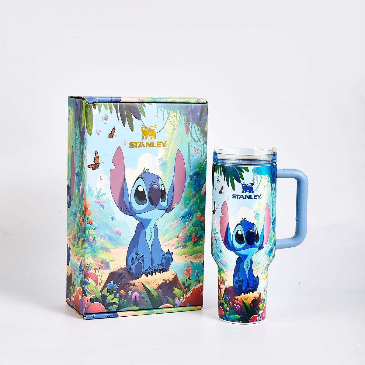 Stanley Stitch tumbler and its matching gift box