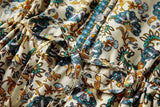 Boho floral bell sleeve mini dress - View 20 | Clistos